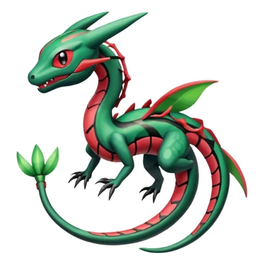 Meloetta-Rayquaza-Salandit-Pokémon-Fakémon-creature sticker