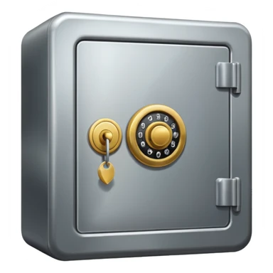 caja fuerte sticker