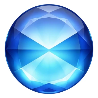 round cinematic-realistic-sapphire-emoji,-deep-blue-and-stunning,-with-smooth,-polished-facets-that-gleam-with-a-vibrant-intensity.-the-deep-blue-hue-reflects-light-in-mesmerizing-patterns,-and-a-soft,-glowing-aura-adds-to-the-precious sticker