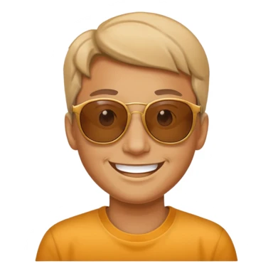 Hen sunglasse s  sticker