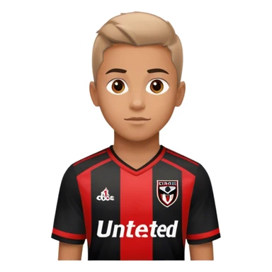 A youth soccer player for DC united sticker