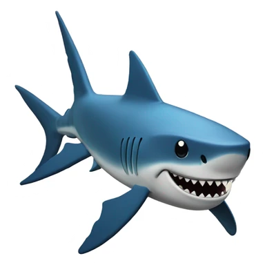 Un tiburón besándose con otro tiburón  sticker