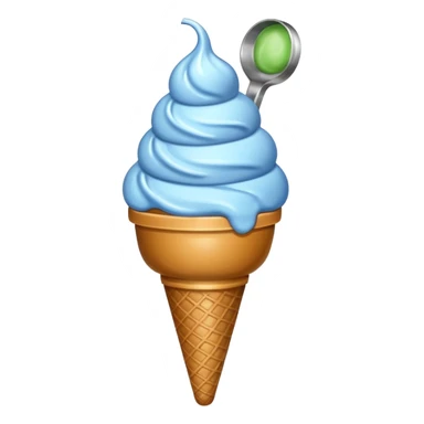 Ice Cream scoop sticker