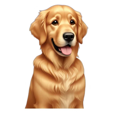 Golden Retriever Birthday  sticker
