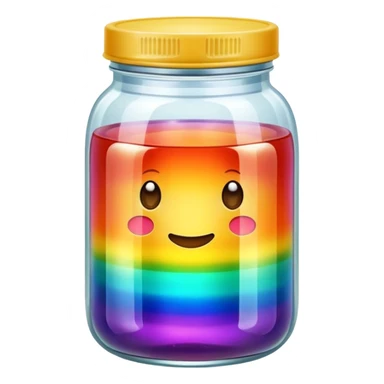 Jelly jar sticker