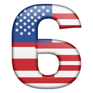 LETTER C USA  sticker