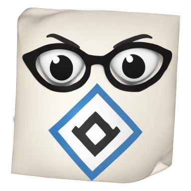 blue round circle thats small, with a white small check mark inside of it. Make sure the check mark is point to the left and it looks like an actual check mark, that teachers use for grading work. sticker