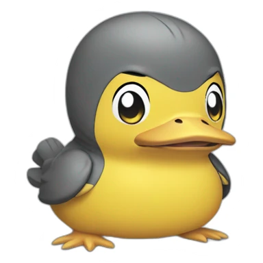 psyduck pokémon sad sticker