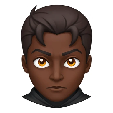 badman villain character sticker