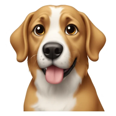 Dog with coquiette  sticker