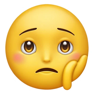Emoji giving the side eye sticker