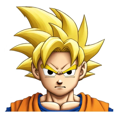Dragon ball Z goku sticker