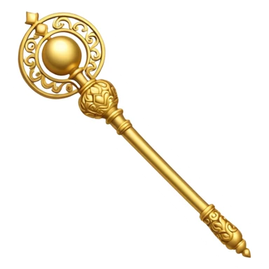 buddhist scepter sticker