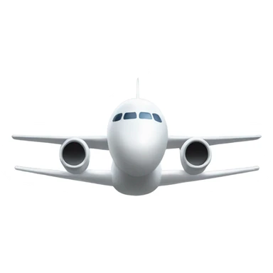 Airplane landing sticker