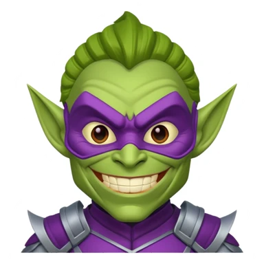 Spiderman's Green goblin classic sticker