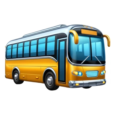 futuristic bus sticker