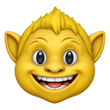 Troll emoji sticker