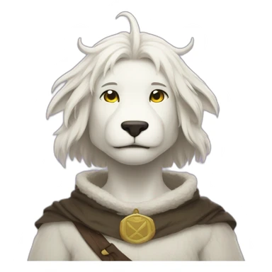 asriel dreemurr sticker