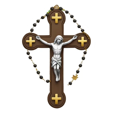 Catholic Rosary sticker