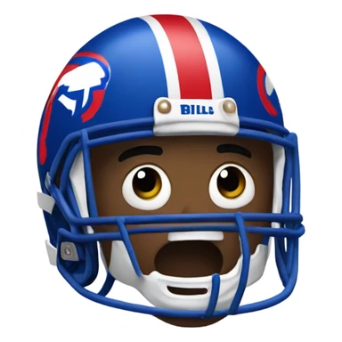 Bills football sticker