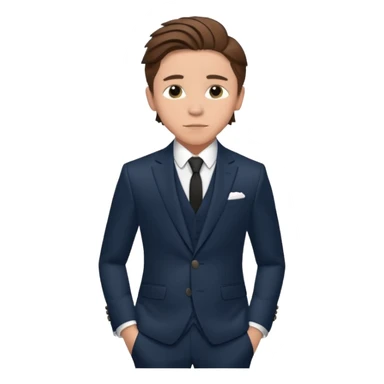 brooklyn beckham at wedding sticker