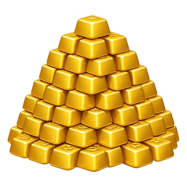 Dragon Hoard pile of gold without the dragon  sticker