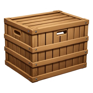 create a dnd style crate.png using 48x48 pixels size sticker