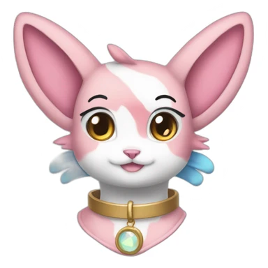 Sylveon-with-collar sticker