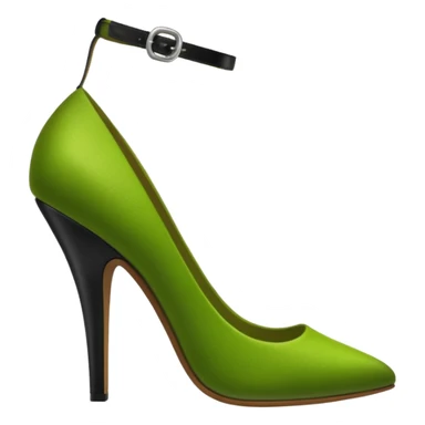 Shrek with black hight heels sticker