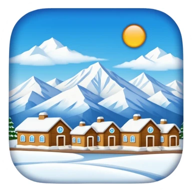 Haz la ciudad de Colorado nevando sticker