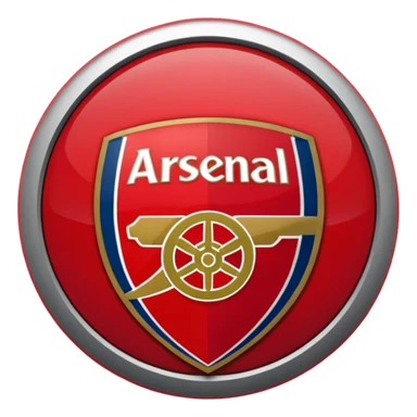 Arsenal football logo sticker