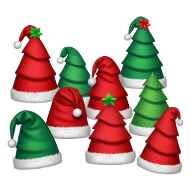 christmas hats sticker