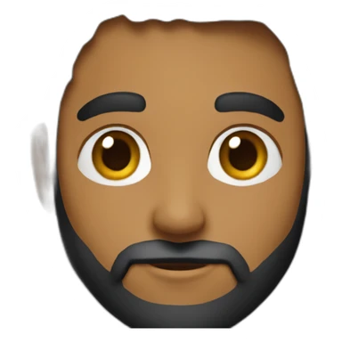 sri lankan 25 year old with a beard sticker