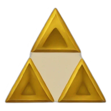The triforce sticker