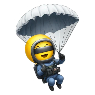Parachuting any holding a sign that says raid sticker
