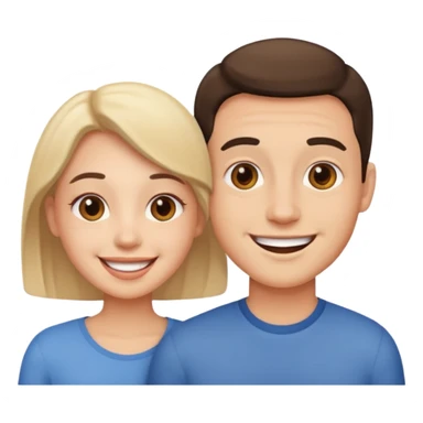 I want something between laughing and loving sticker