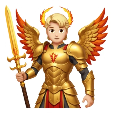 archangel michael  sticker