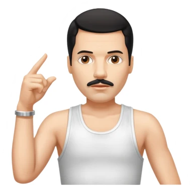 Freddie Mercury sticker