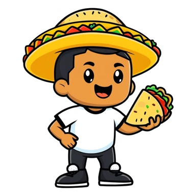 Fernando tatis jr eating a taco sticker