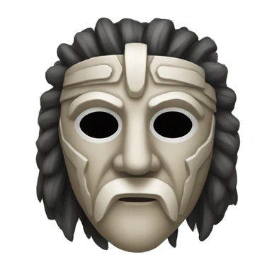 Therian mask sticker