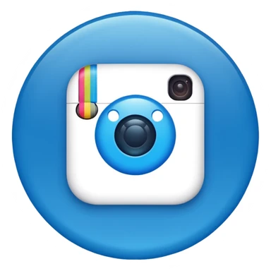 Instagram Blue Tik sticker