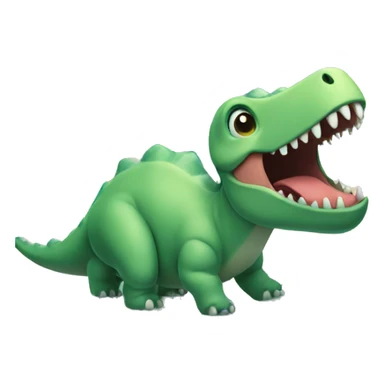 dinosaur on the sea sticker