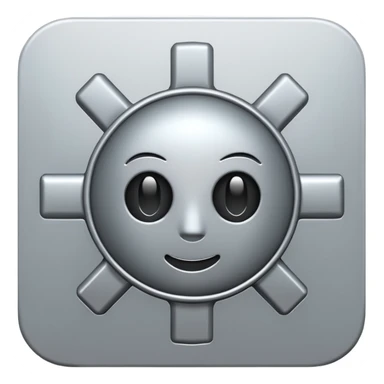 settings icon sticker