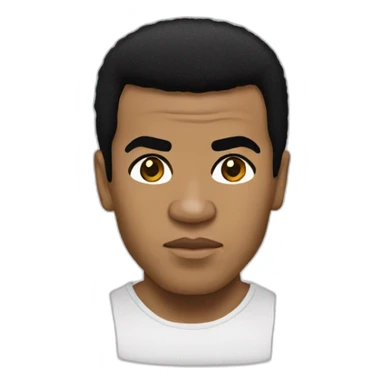 muhammad ali sticker