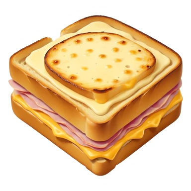 croque monsieur sticker
