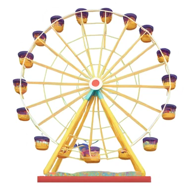 Ferris wheel  sticker