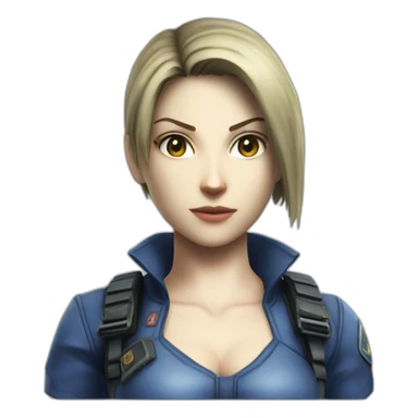 Resident evil jill valentine sticker