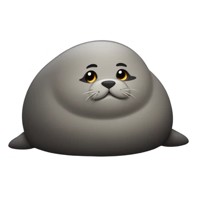 Fat Chonky seal sticker