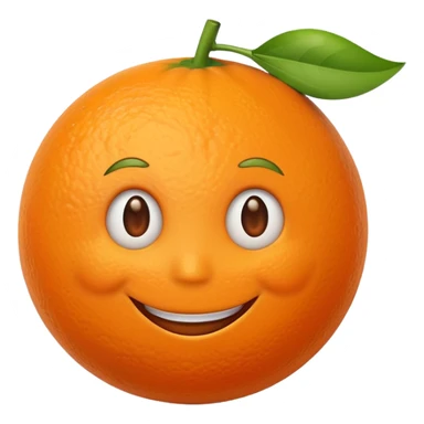 An Annoying Orange sticker