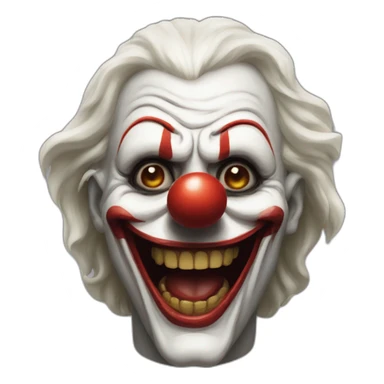 Art the clown terrifier sticker
